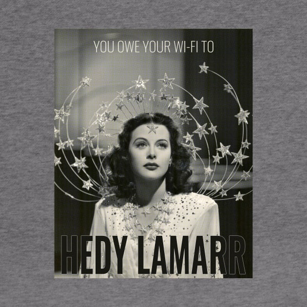 You Owe Your Wi-Fi to Hedy Lamarr by THE PROP DEPT